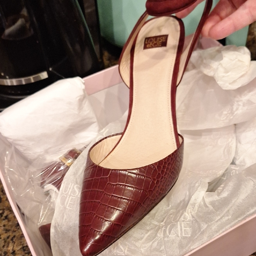 Louise Et Cie Women's Burgundy Heels